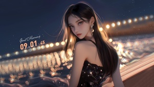 氛围感美女