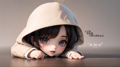 趴在桌子上的女孩