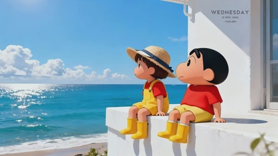 一起看海