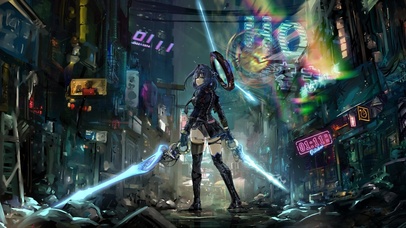 赛博朋克未来战士