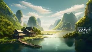 唯美江南水岸