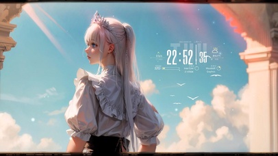 眺望远方的少女