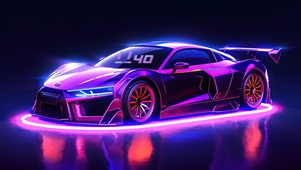 赛博朋克跑车