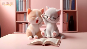 呆萌小猫咪