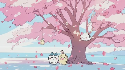 三個小夥伴の春