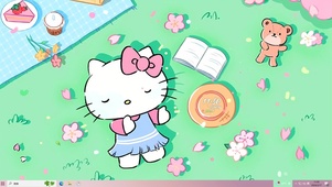 草地小憩