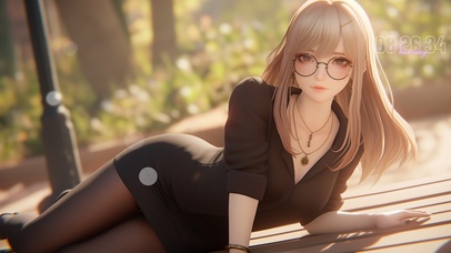 似一朵盛开的花朵，美丽动人