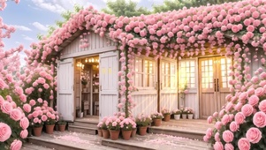 玫瑰花屋