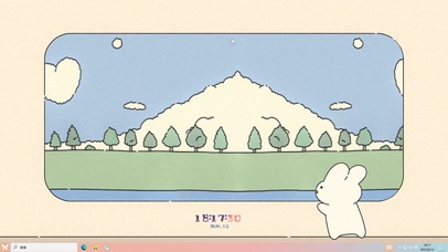 窗外风景主题壁纸