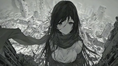 废墟女孩
