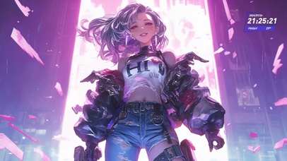 火力全开美少女