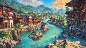 古风小镇