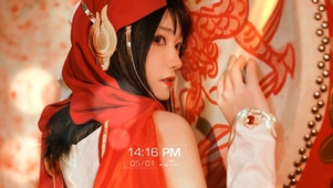 异域cos美少女