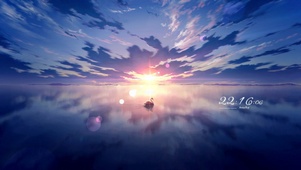 绚丽的日出～