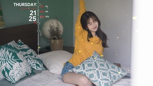 伸个懒腰~