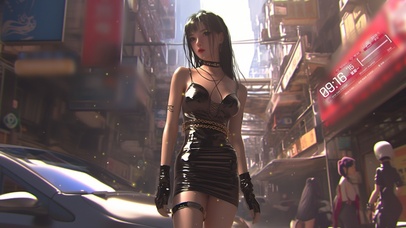 每个步伐都如同舞蹈，优雅而自然