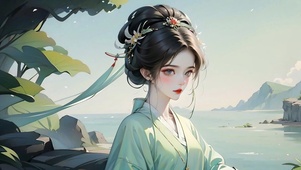 绿碧青丝绳