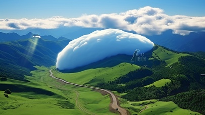 山野之间 享受自然