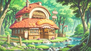 森林中的面包小屋