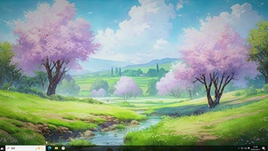 花漾森林-桌面主题