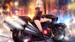 机车小姐姐