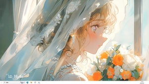 婚纱少女