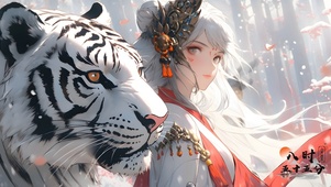 4k 白虎与少女