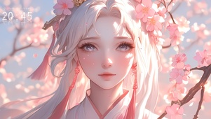 4K 人面桃花