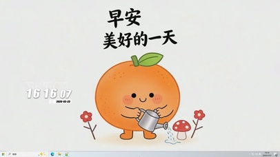 早安美好的一天桌面主题