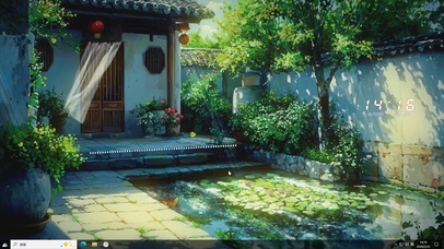 一池清欢-桌面主题