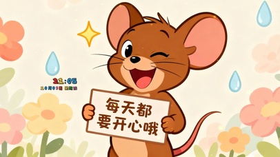 每天都要开心哦