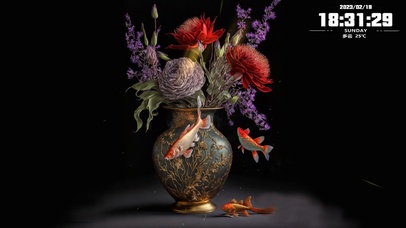 花开富贵--接好运