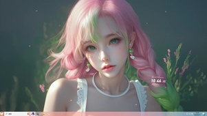 清纯精灵女孩主题