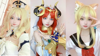 原神芭芭拉妮露荧三合一