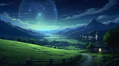 宁静的夜晚