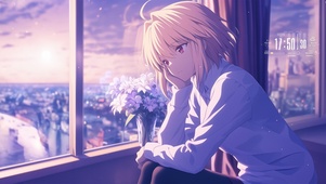 窗边少女