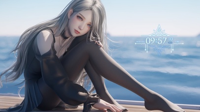 美目盼兮，秋水澄澈