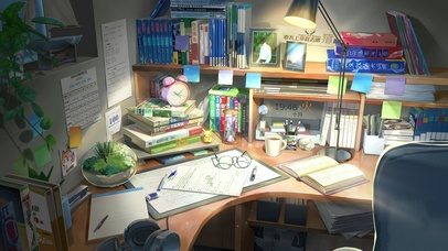 4K 唯美治愈学习环境