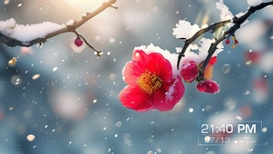 踏雪寻梅