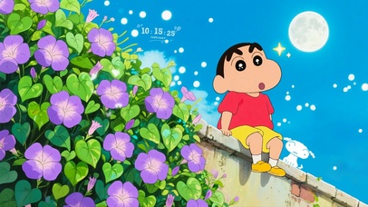 好奇小新和小白