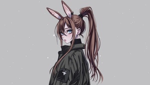 二次元兔子女孩