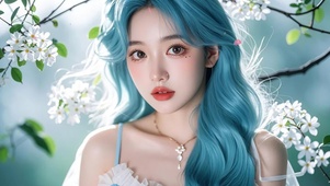 清纯可爱的美女