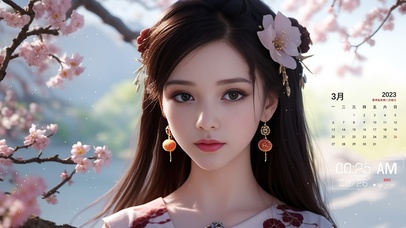 4K高清国风美女之西施