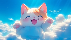 快乐起飞猫咪