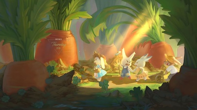 温馨治愈小兔一家