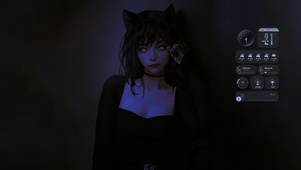 4K唯美厚涂美女插画