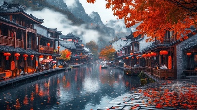 元旦灯笼高高挂