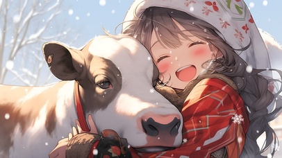 牛和少女（非主题）