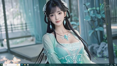 碧落羞花的古风仙气美女