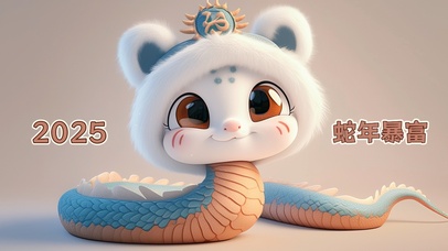 祝你2025蛇年暴富